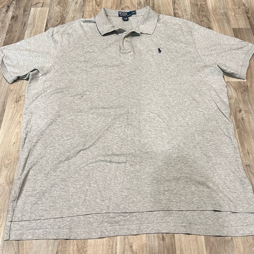 Polo by Ralph Lauren grey polo shirt size 2X